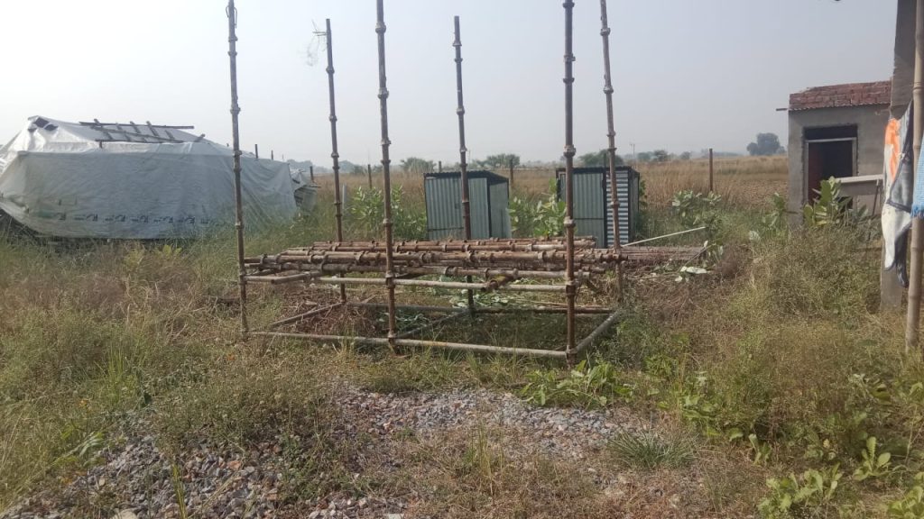 Labour hutments