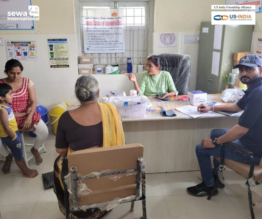 shape sewa gujarat usispf frienship